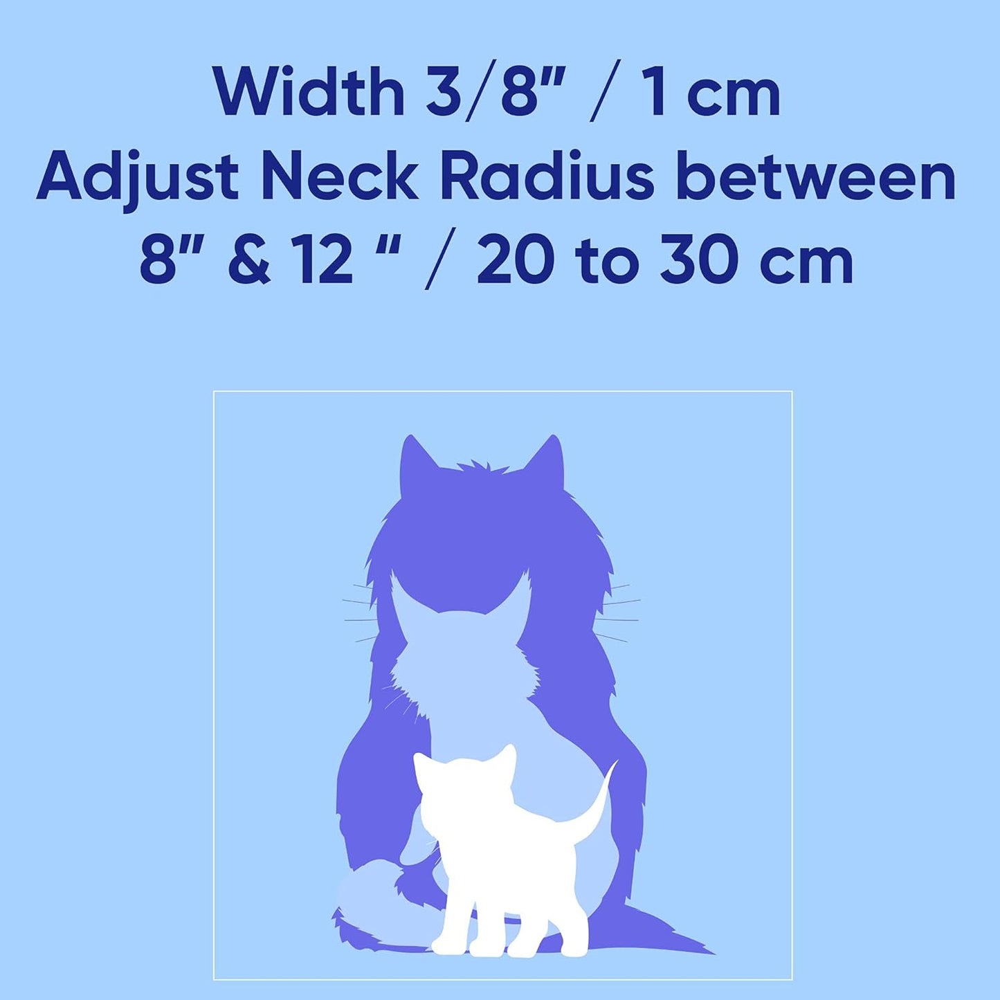Reflective Cat Collar with Safety Buckle and Removable Bell Cat Collar Kitten Collar Teal Cat Collar One Size