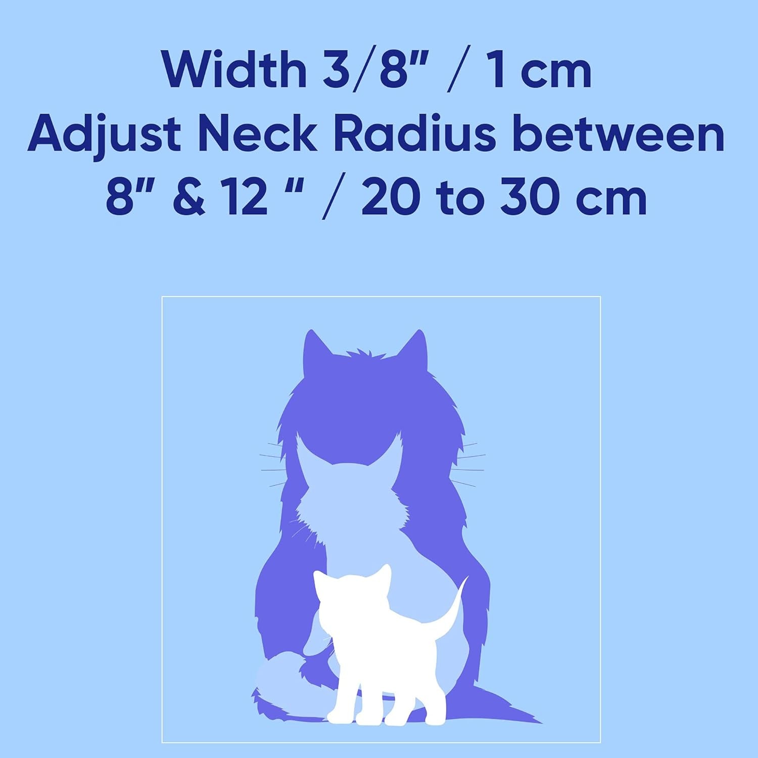 Reflective Cat Collar with Safety Buckle and Removable Bell Cat Collar Kitten Collar Teal Cat Collar One Size